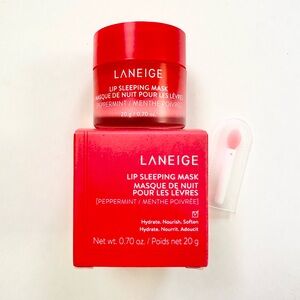 Laneige Peppermint Lip Sleeping Mask Limited Edition Discontinued Full Size NIB